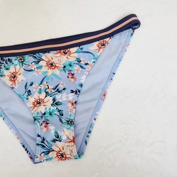 NWOT Xhilaration XL floral bikini bottoms - Picture 1 of 6